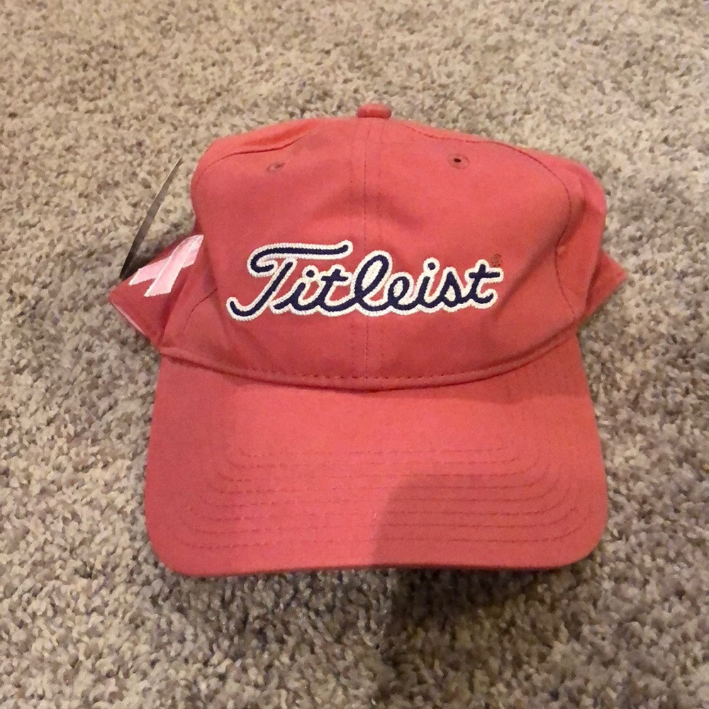 Nautical Red Titleist hat